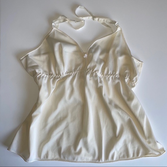 SOLD / VINTAGE • silky sheer babydoll lingerie top - Picture 3 of 3